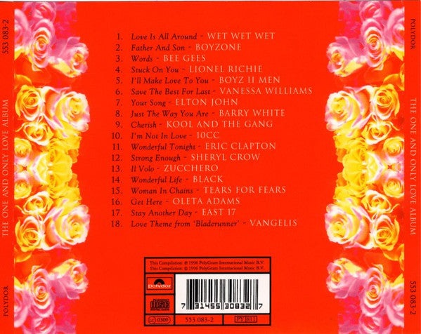 CD Various – The One & Only Love Album - USADO