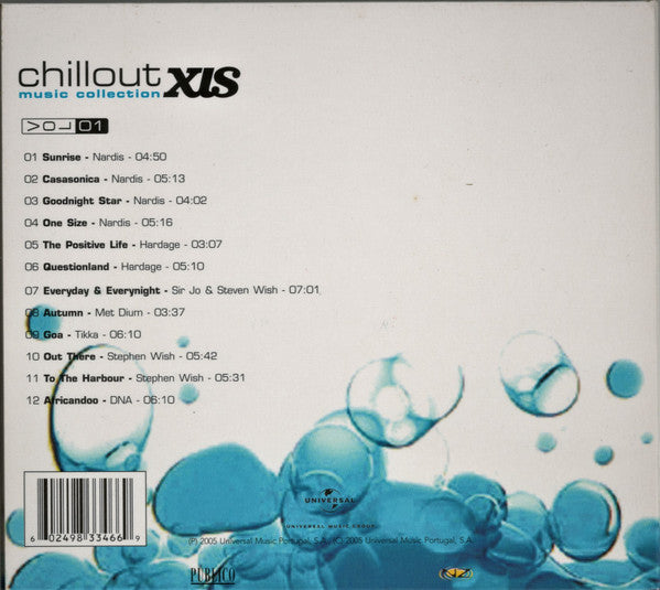 CD Various – Chillout XIS Vol. 01 Music Collection - USADO