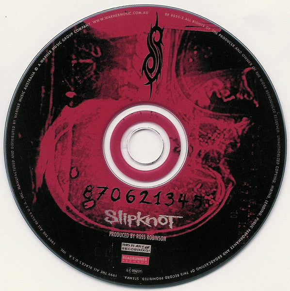 CD Slipknot ‎– Slipknot - USADO