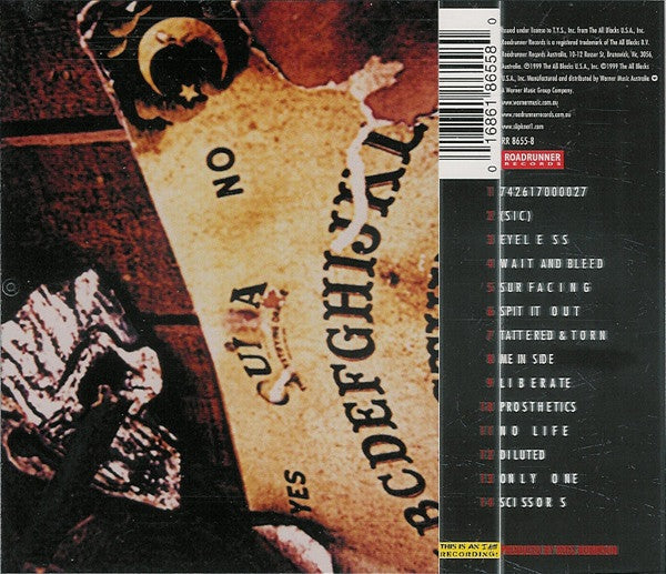 CD Slipknot ‎– Slipknot - USADO