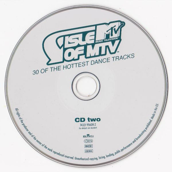 CD Tom Novy – Isle Of MTV - USADO