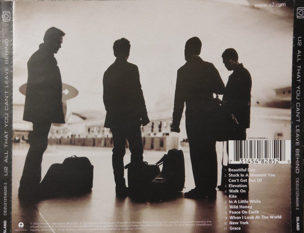 CD U2 – All That You Can't Leave Behind - USADO