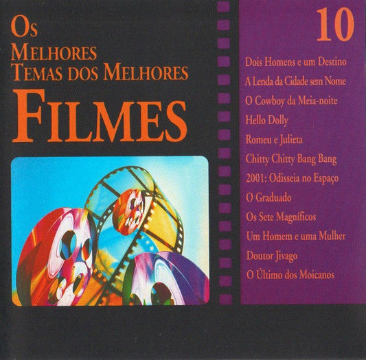 CD Various ‎– Os Melhores Temas Dos Melhores Filmes 10 - NOVO