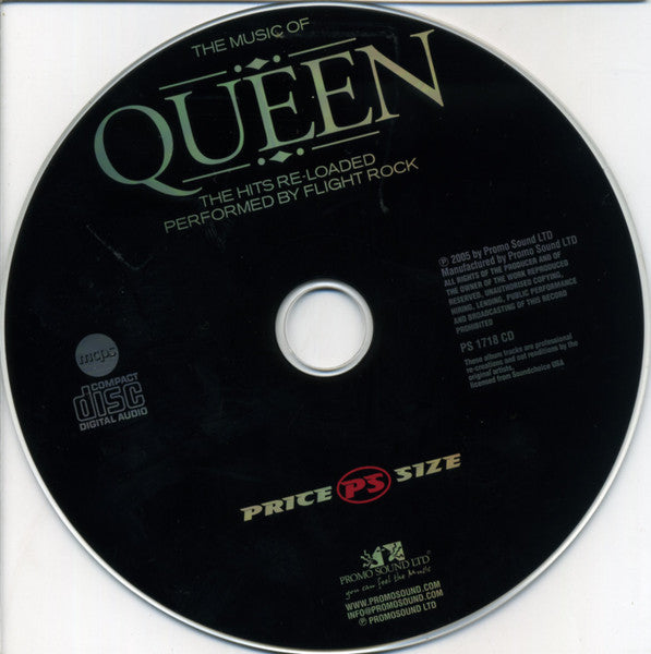 CD Flight Rock – The Music Of Queen - USADO