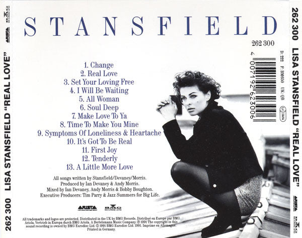 CD Lisa Stansfield ‎– Real Love - USADO