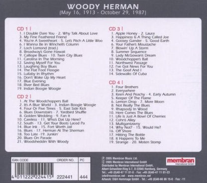 CD Woody Herman - Saving Myself For You 4xCD, Comp, RM - NOVO