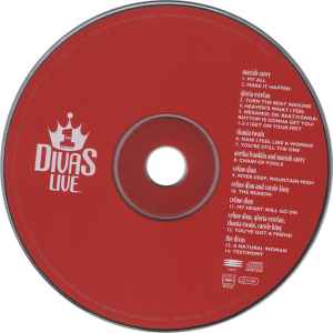 CD Divas ‎– VH1 Divas Live - USADO