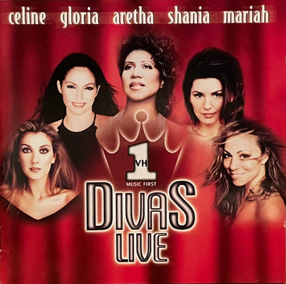 CD Divas ‎– VH1 Divas Live - USADO