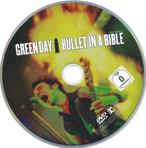 CD + DVD Green Day ‎– Bullet In A Bible Digipack - USADO