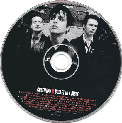CD + DVD Green Day ‎– Bullet In A Bible Digipack - USADO