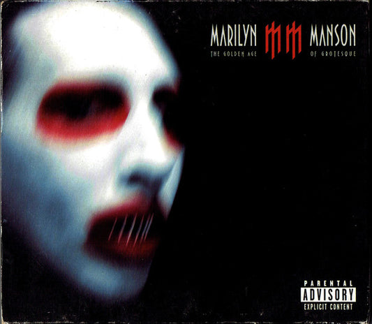CD + DVD Marilyn Manson ‎– The Golden Age Of Grotesque - USADO