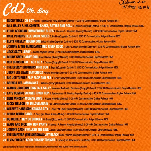 CD Various ‎– Rock & Roll Anthology 10 CDS - USADO