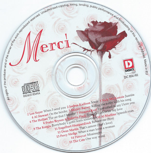 CD Various – Mercí - NOVO