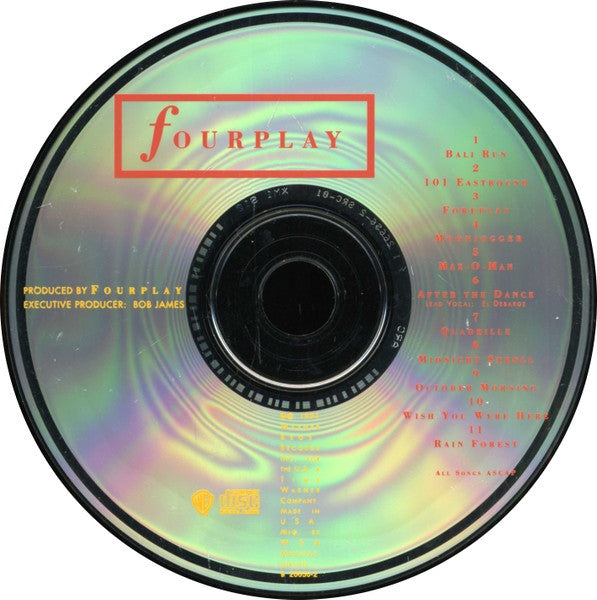 CD Fourplay ‎Fourplay - USADO
