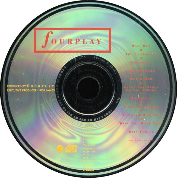 CD Fourplay ‎Fourplay - USADO