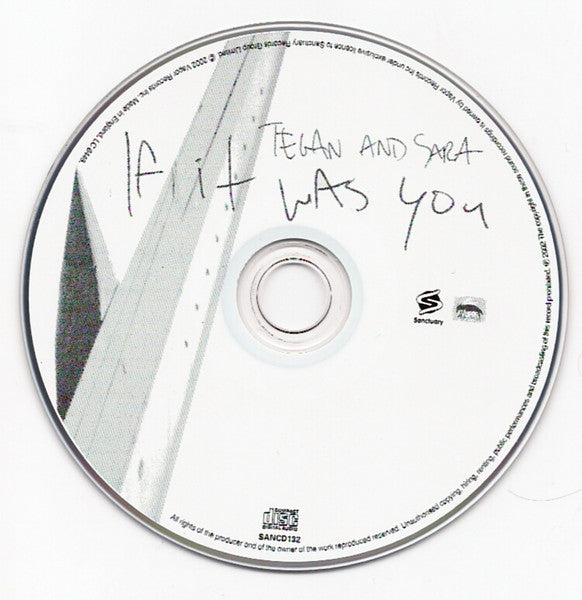 CD Tegan and Sara – If It Was You - NOVO