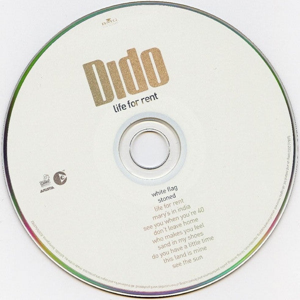 CD Dido ‎– Life For Rent - USADO