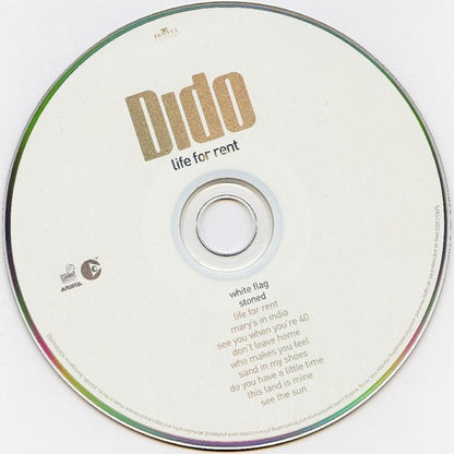 CD Dido ‎– Life For Rent - USADO