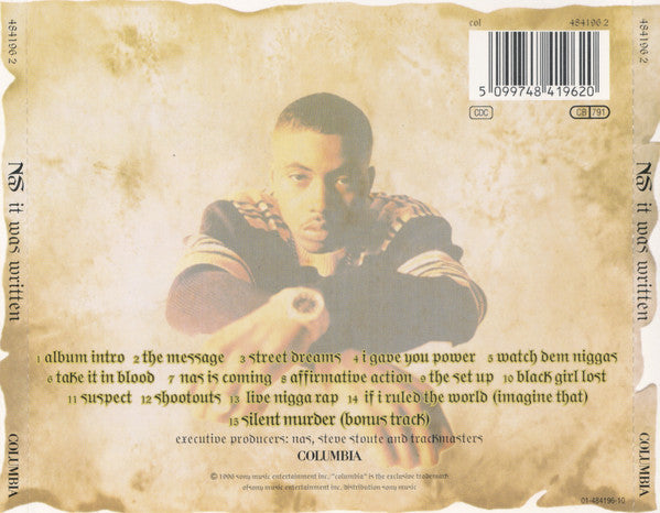 CD Nas – It Was Written - USADO