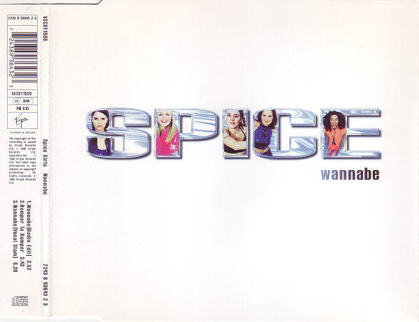 CD Spice Girls ‎– Wannabe - USADO