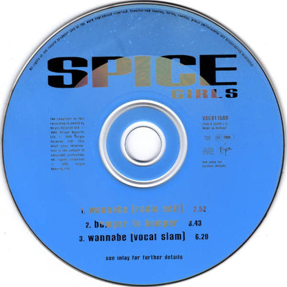 CD Spice Girls ‎– Wannabe - USADO