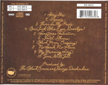 CD The Black Crowes – The Southern Harmony And Musical Companion - USADO