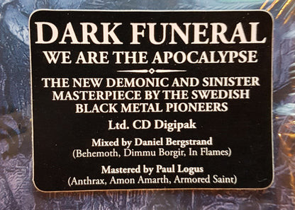 CD Dark Funeral ‎– We Are The Apocalypse - USADO