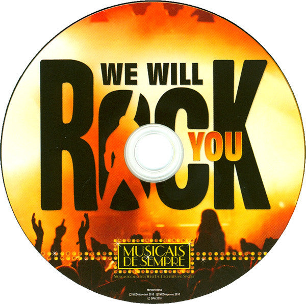 CD West End Orchestra* And Singers* ‎– We Will Rock You - USADO