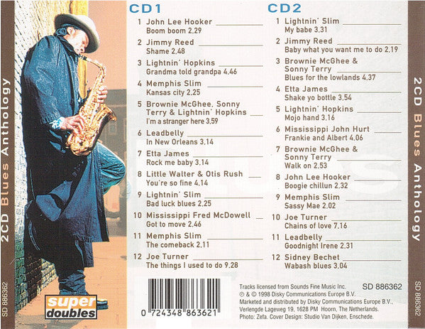 CD Various – Blues Anthology - USADO