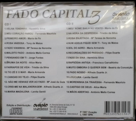 CD Various – Fado Capital 3 2 CDS - NOVO