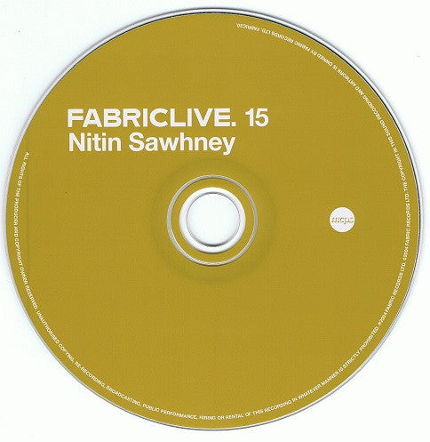 CD Nitin Sawhney – FabricLive. 15 - USADO