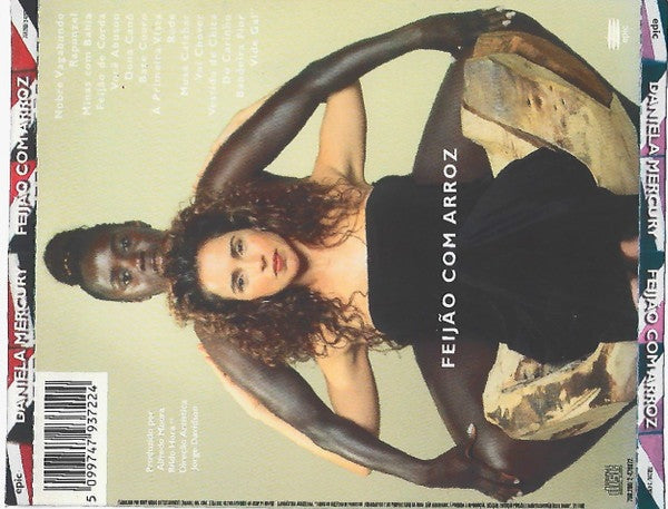 CD Daniela Mercury ‎– Feijão Com Arroz - USADO