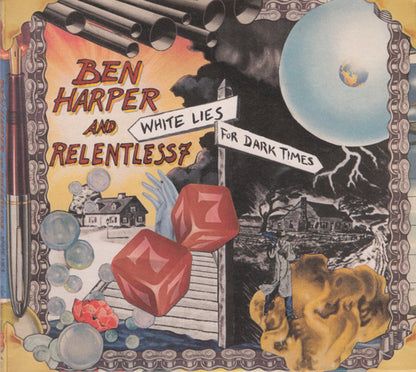 CD Ben Harper And Relentless7 ‎– White Lies For Dark Times Digipack - USADO