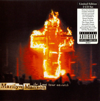 CD Marilyn Manson ‎– The Last Tour On Earth - USADO