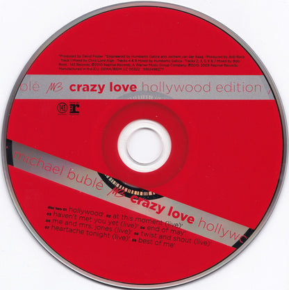 CD Michael Bublé ‎– Crazy Love Hollywood Edition 2CD - USADO