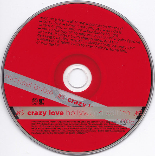 CD Michael Bublé ‎– Crazy Love Hollywood Edition 2CD - USADO