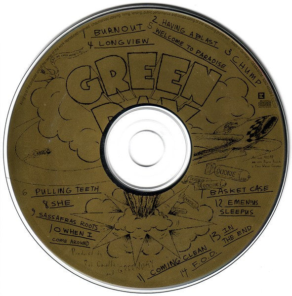 CD Green Day ‎– Dookie - USADO