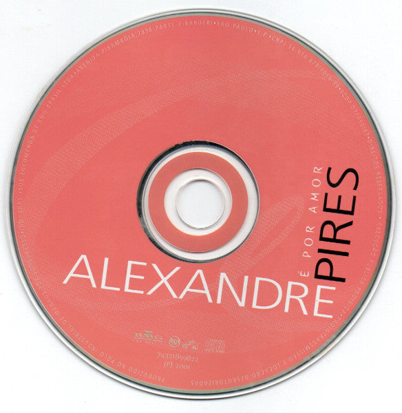 CD Alexandre Pires – É Por Amor - USADO