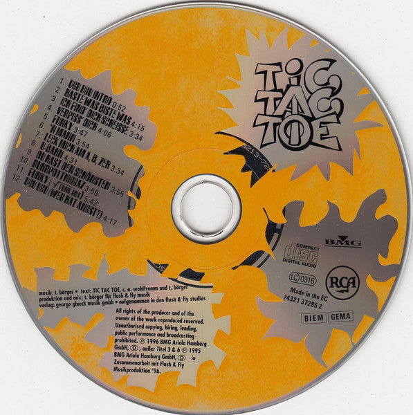 CD Tic Tac Toe – Tic Tac Toe - USADO