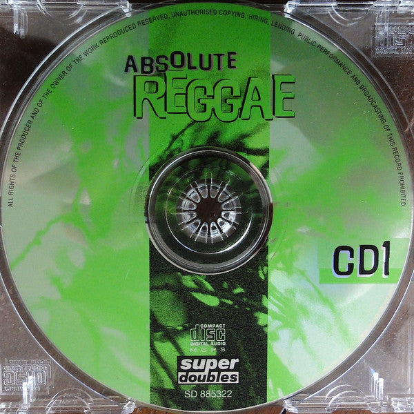 CD Various – Absolute Reggae - NOVO