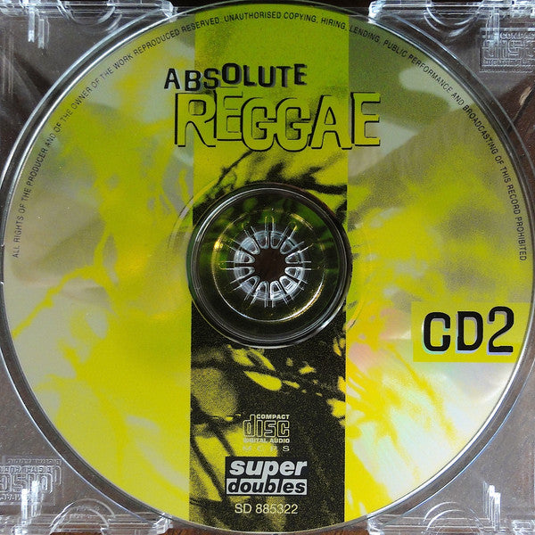 CD Various – Absolute Reggae - NOVO