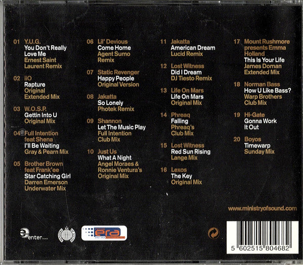 CD Various – Ministry Of Sound Nova Era Sessions - USADO