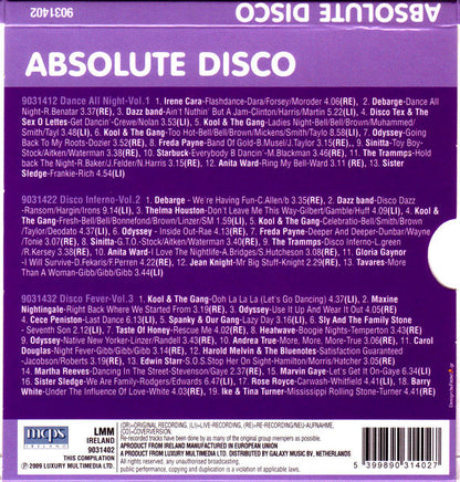 CD Various – Absolute Disco - NOVO