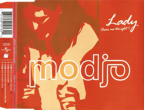 CD Modjo ‎– Lady Hear Me Tonight -USADO