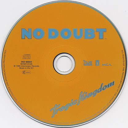 CD No Doubt ‎– Tragic Kingdom - USADO