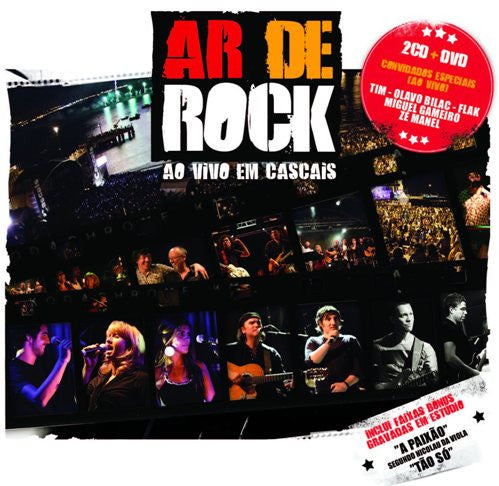 CD Ar De Rock ‎– Ao Vivo Em Cascais 2 CD´S + DVD - USADO