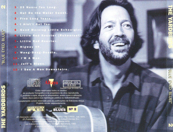 CD The Yardbirds Blue Eyed Blues - USADO