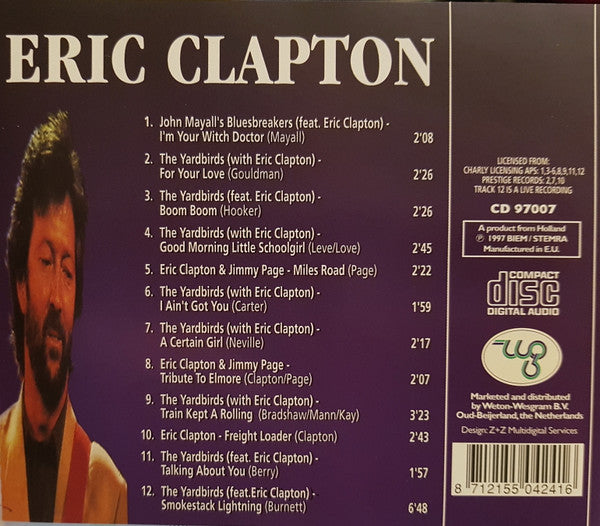 CD Eric Clapton – Eric Clapton - USADO