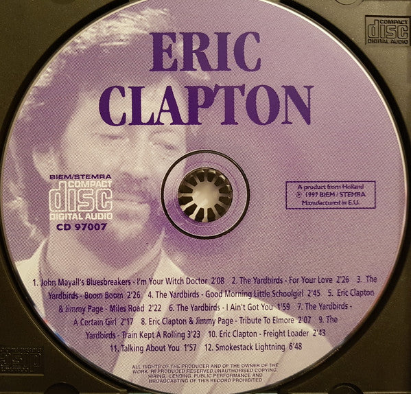 CD Eric Clapton – Eric Clapton - USADO