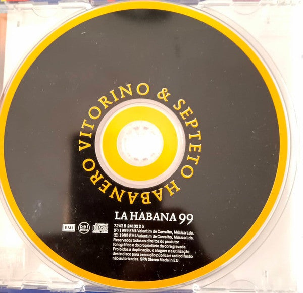 CD Vitorino & Septeto Habanero – La Habana 99 - USADO